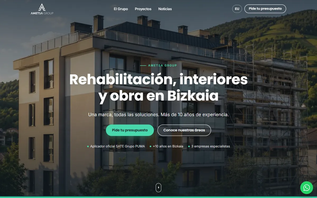 Portada de Ametsa Group