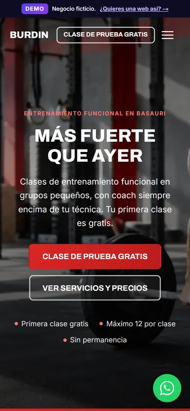 Burdin Box en el móvil